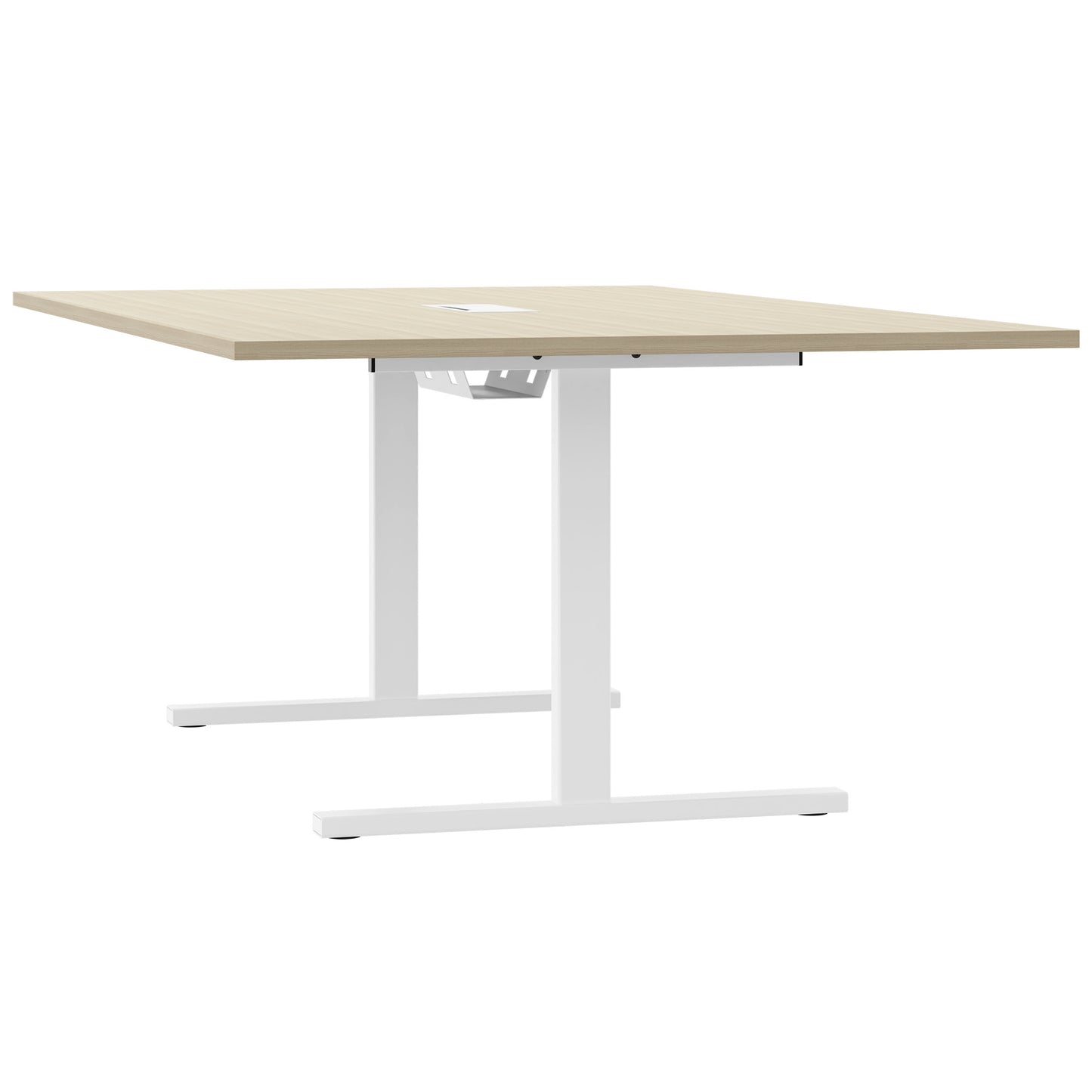 T-EASY Konferenztisch | 2000 x 1200 mm (8 - 10 Personen), elektrifiziert, Sandesche