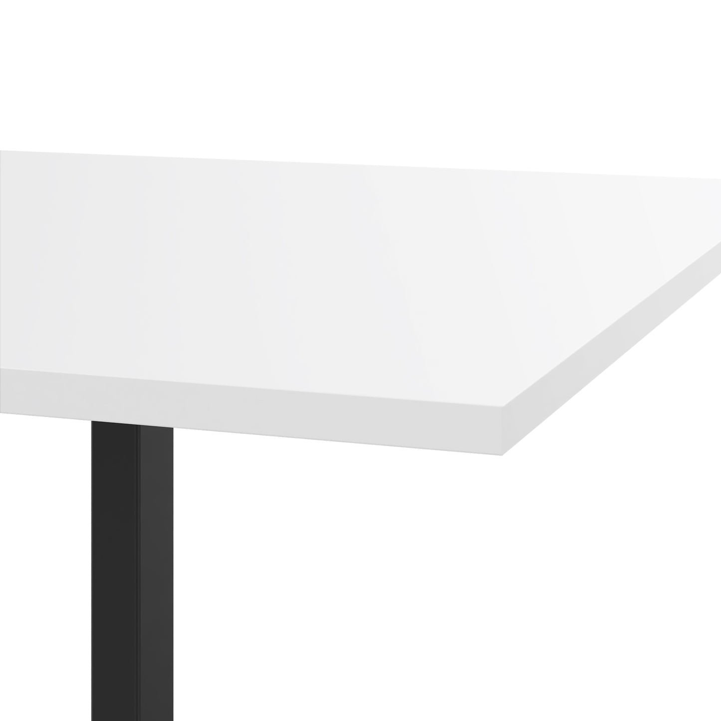 T-EASY Konferenztisch | 2000 x 1200 mm (8 - 10 Personen), elektrifiziert, Weiß