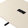 T-EASY Konferenztisch | 2400 x 1200 mm (10 - 12 Personen), elektrifiziert, Ahorn - 5 Thumbnail Image