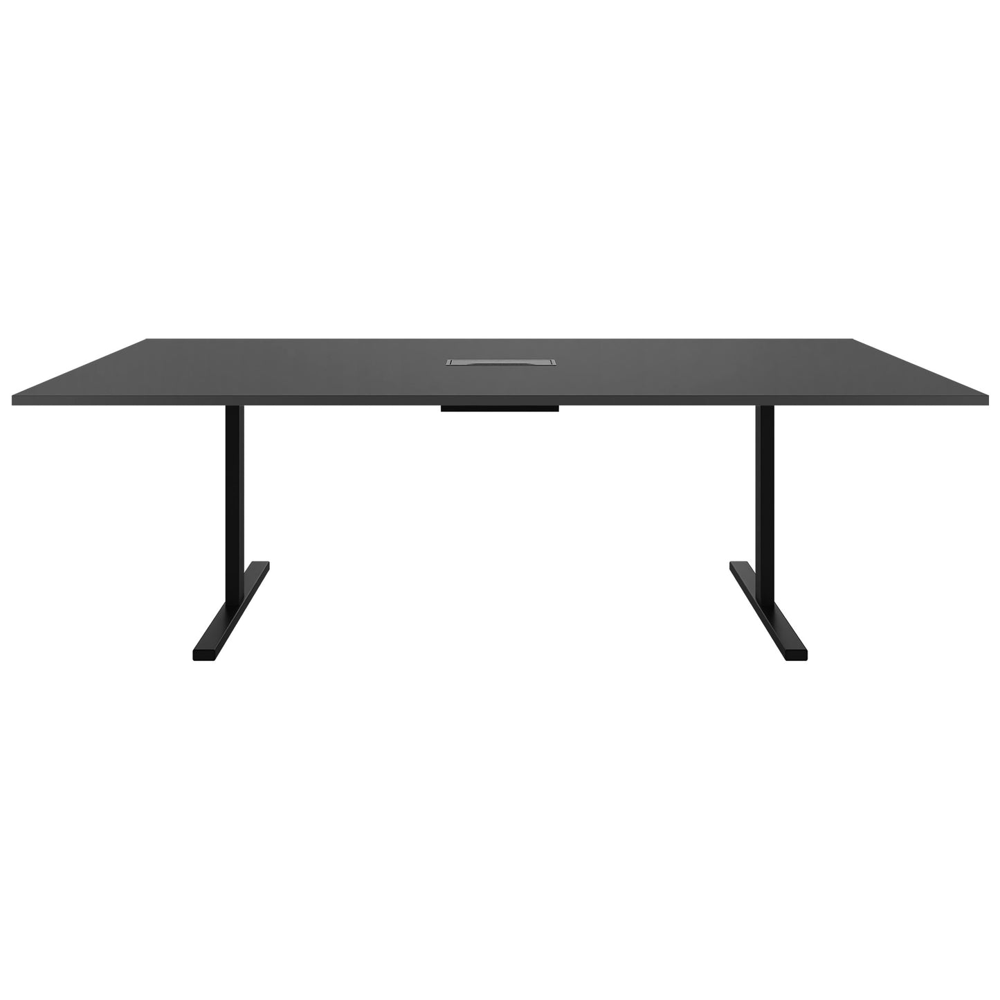 T-EASY Tableau de conférence | 2400 x 1200 mm (10 - 12 personnes), électrifié, anthracite