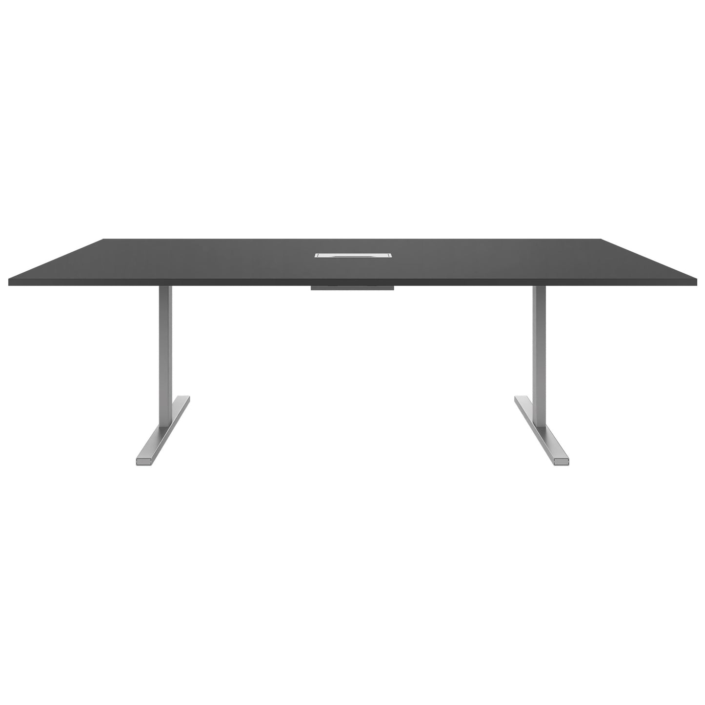 T-EASY Tableau de conférence | 2400 x 1200 mm (10 - 12 personnes), électrifié, anthracite