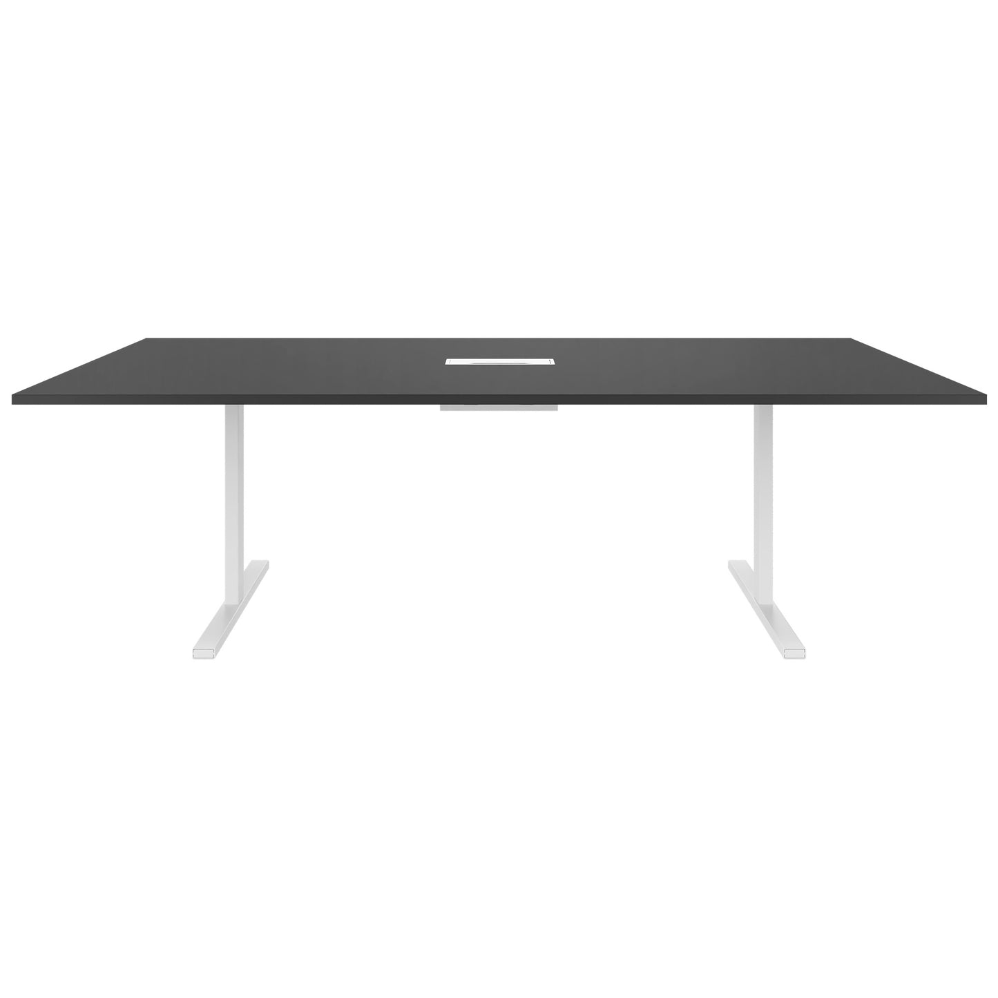 T-EASY Tableau de conférence | 2400 x 1200 mm (10 - 12 personnes), électrifié, anthracite