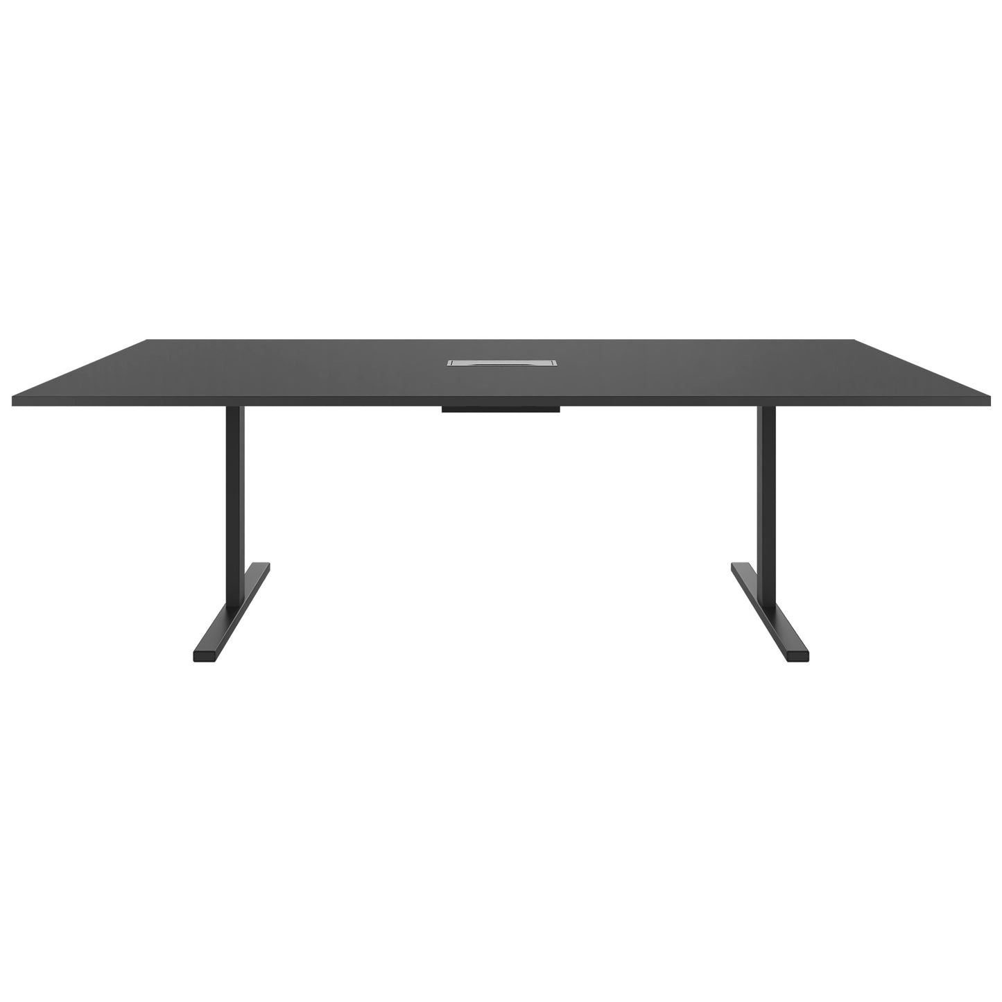 T-EASY Tableau de conférence | 2400 x 1200 mm (10 - 12 personnes), électrifié, anthracite