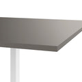 T-EASY Konferenztisch | 2400 x 1200 mm (10 - 12 Personen), elektrifiziert, Cubanitgrau - 13 Thumbnail Image