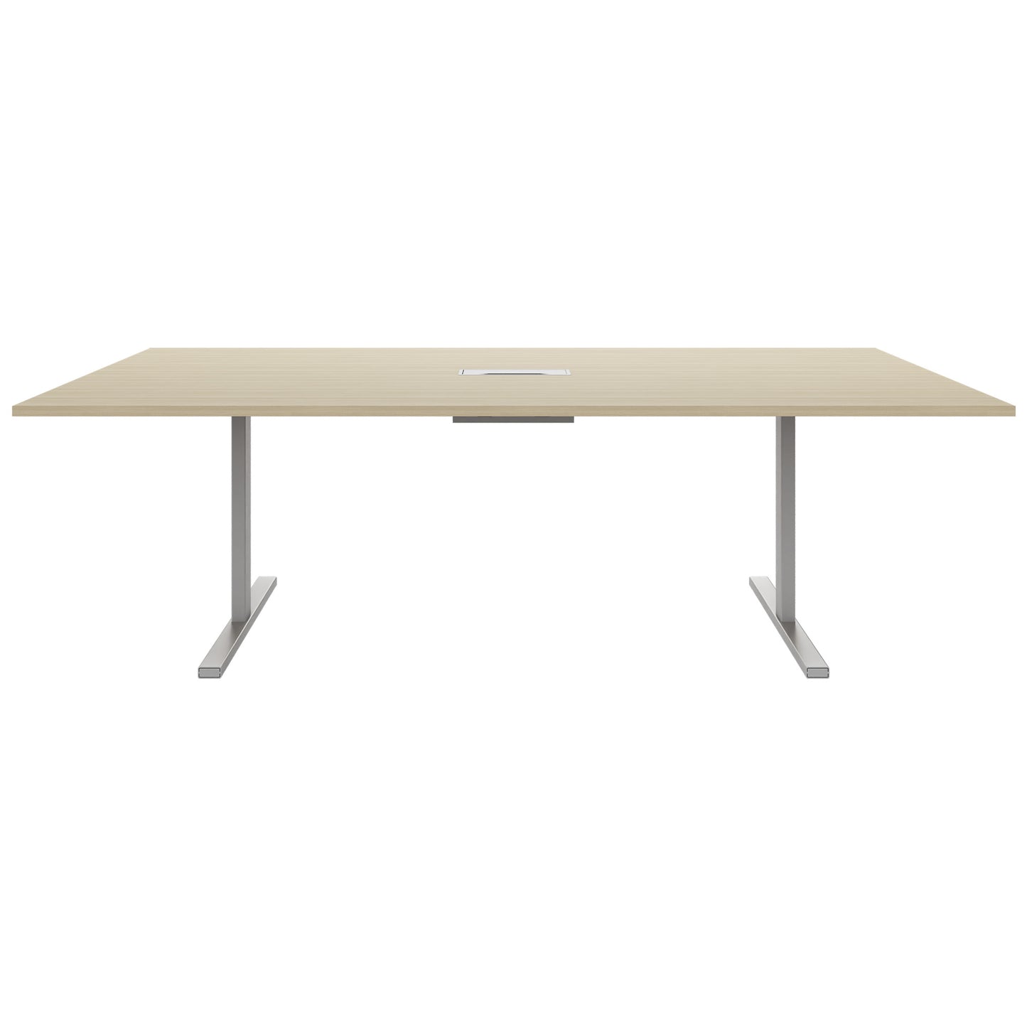 T-EASY Tableau de conférence | 2400 x 1200 mm (10 - 12 personnes), électrifiée, cendres de sable