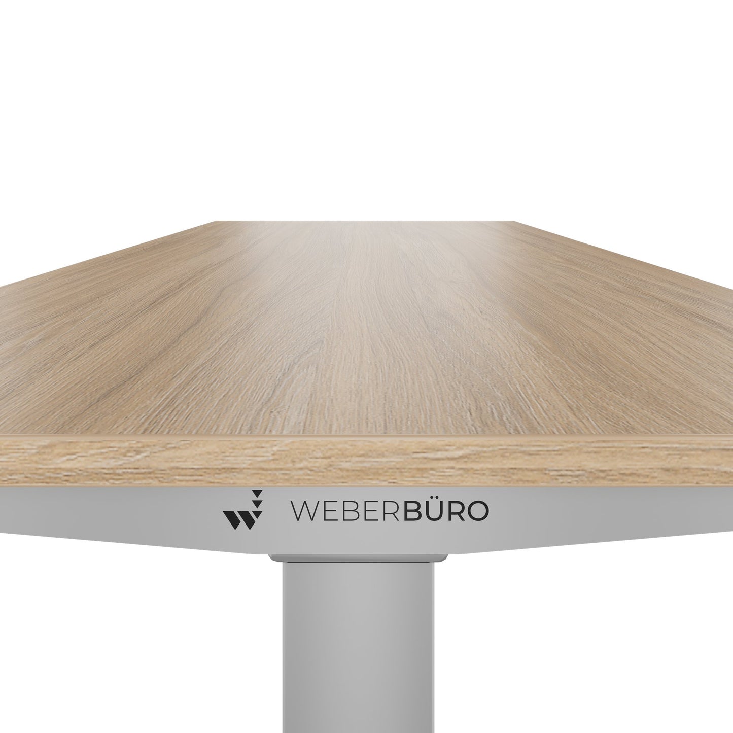 TELDRA Home, 2-Motoren-Schreibtisch | 1200 - 1600 mm, elektrisch höhenverstellbar, Bernsteineiche