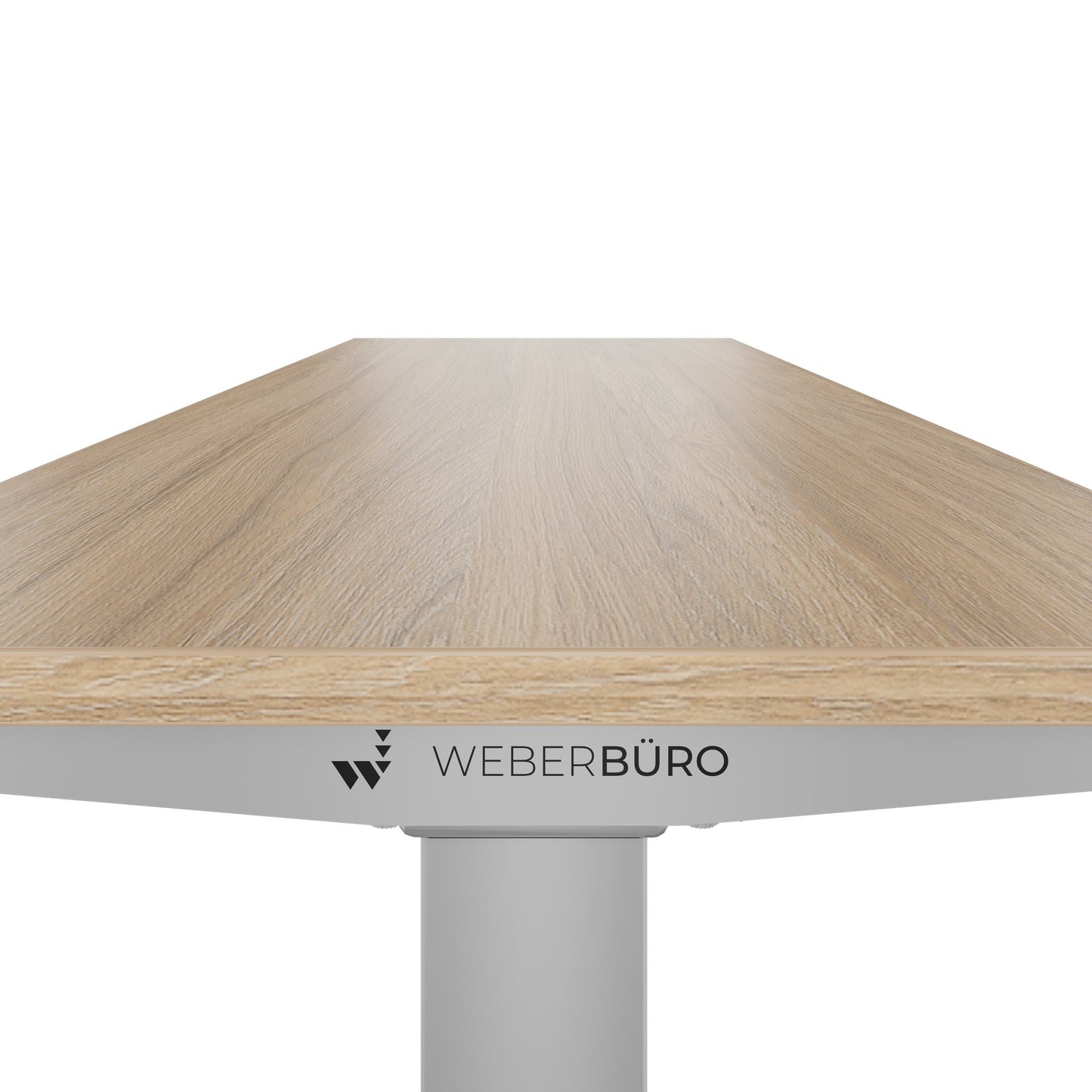 TELDRA Home, 2-Motoren-Schreibtisch | 1200 - 1600 mm, elektrisch höhenverstellbar, Bernsteineiche