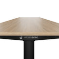 TELDRA Home, 2-motor desk | 1200 - 1600 mm, electrically height adjustable, amber oak - 5 Thumbnail Image