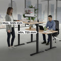 TELDRA Home, 2-Motoren-Schreibtisch | 1600 x 800 mm, elektrisch höhenverstellbar, Wildeiche - 11 Thumbnail Image