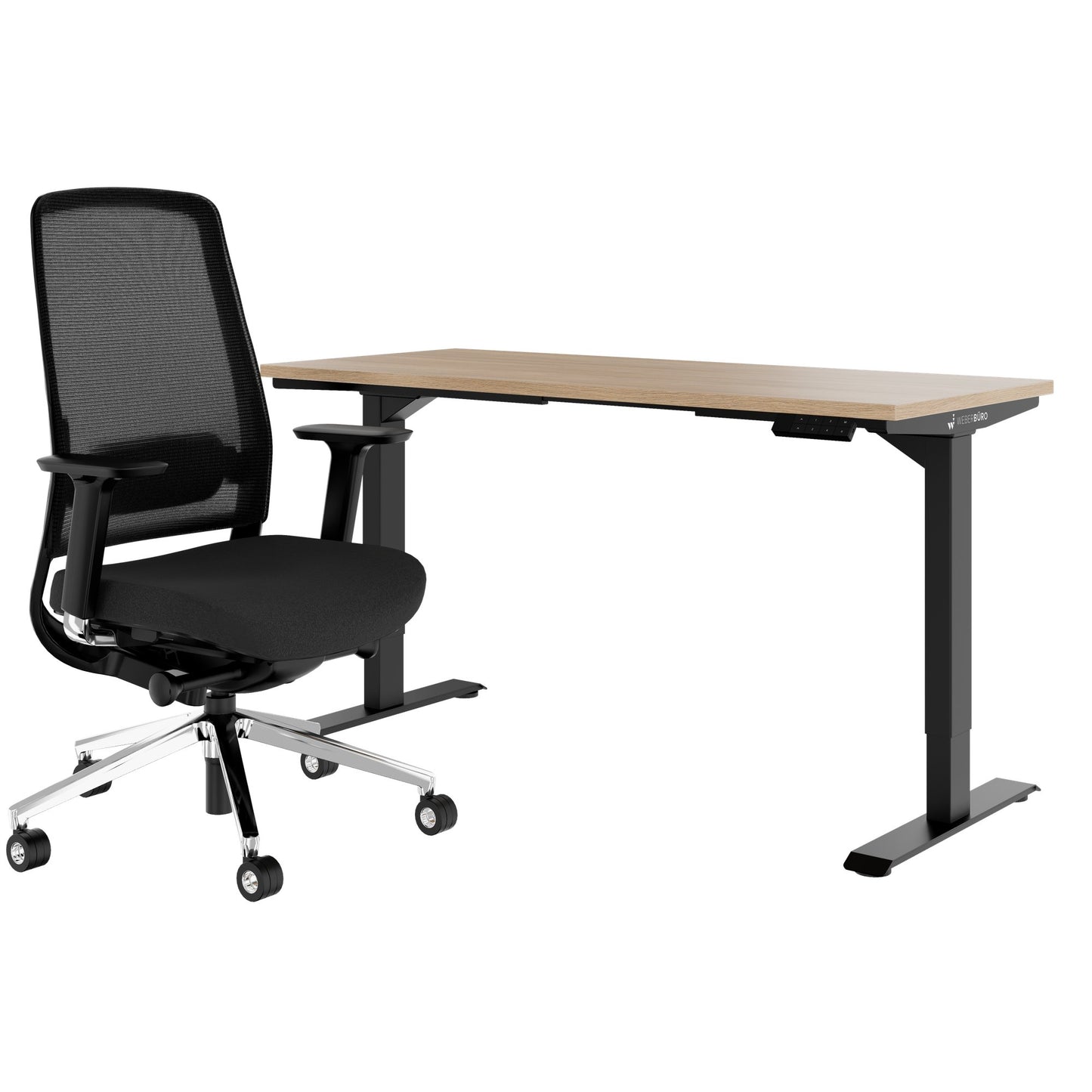 TELDRA Home & FILO | Arbeitsplatz-Set, Bernsteineiche