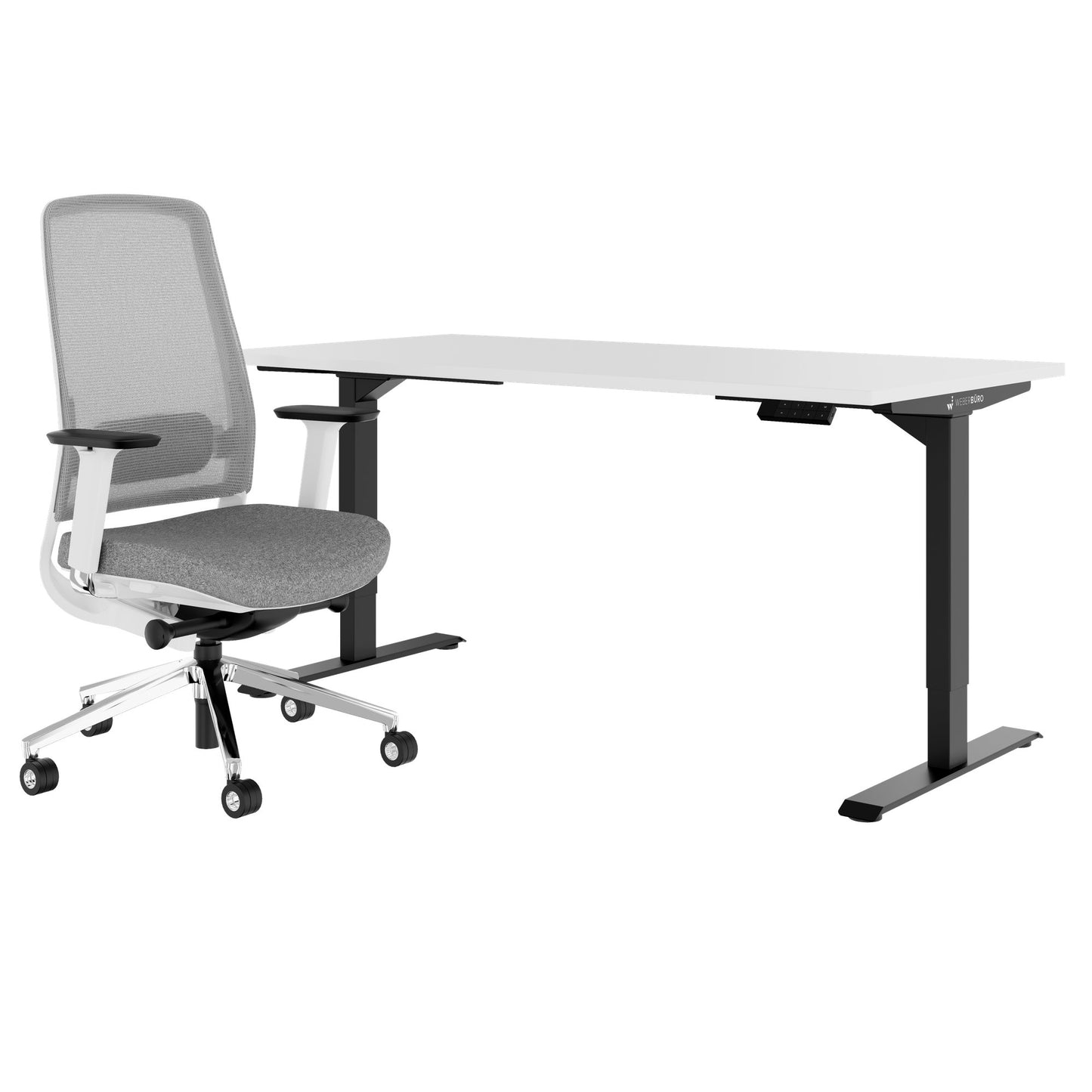 TELDRA Home & FILO | Arbeitsplatz-Set, Weiß