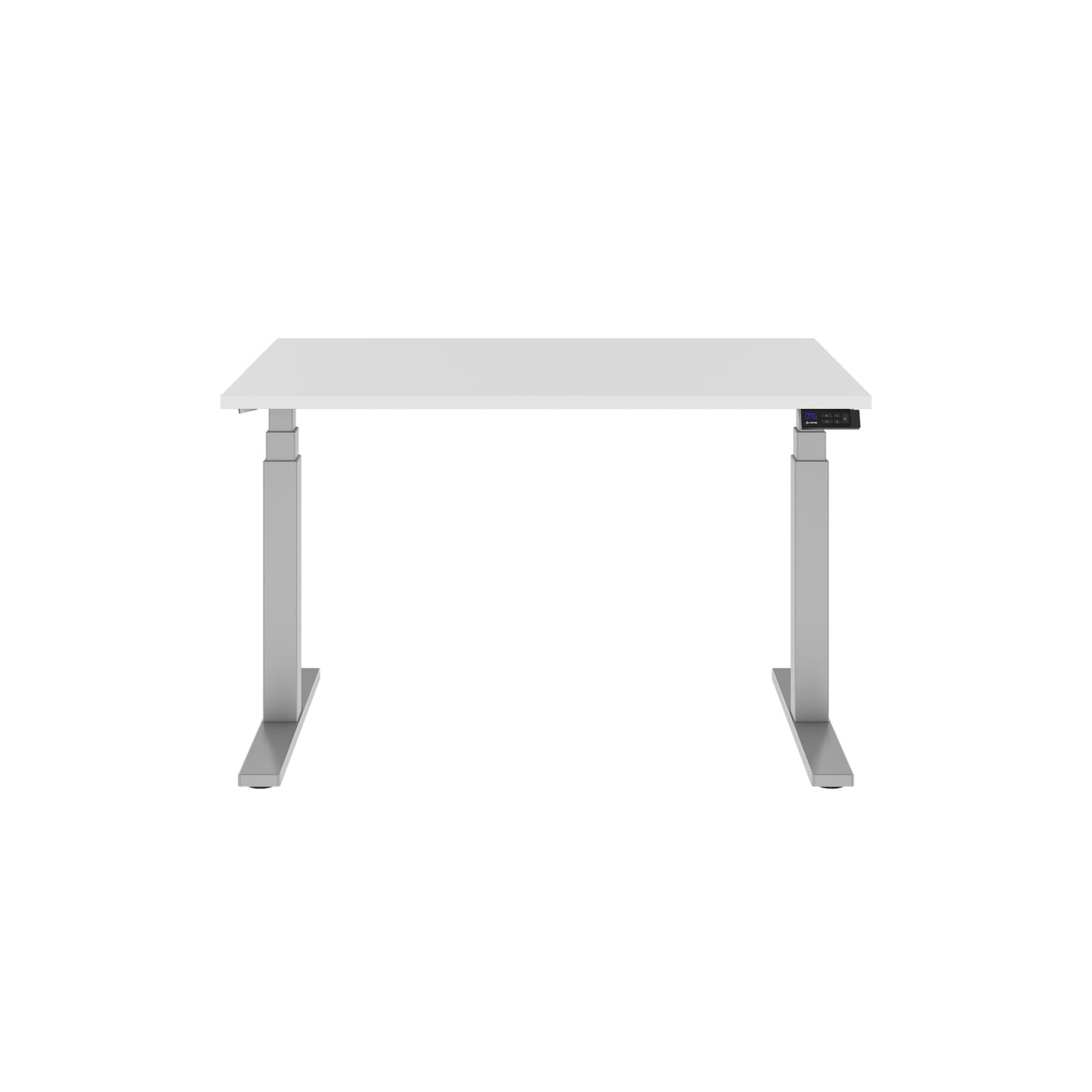 TELDRA Office, 2-Motoren-Schreibtisch | 1200 - 2000 x 800 mm, elektrisch höhenverstellbar, Weiß