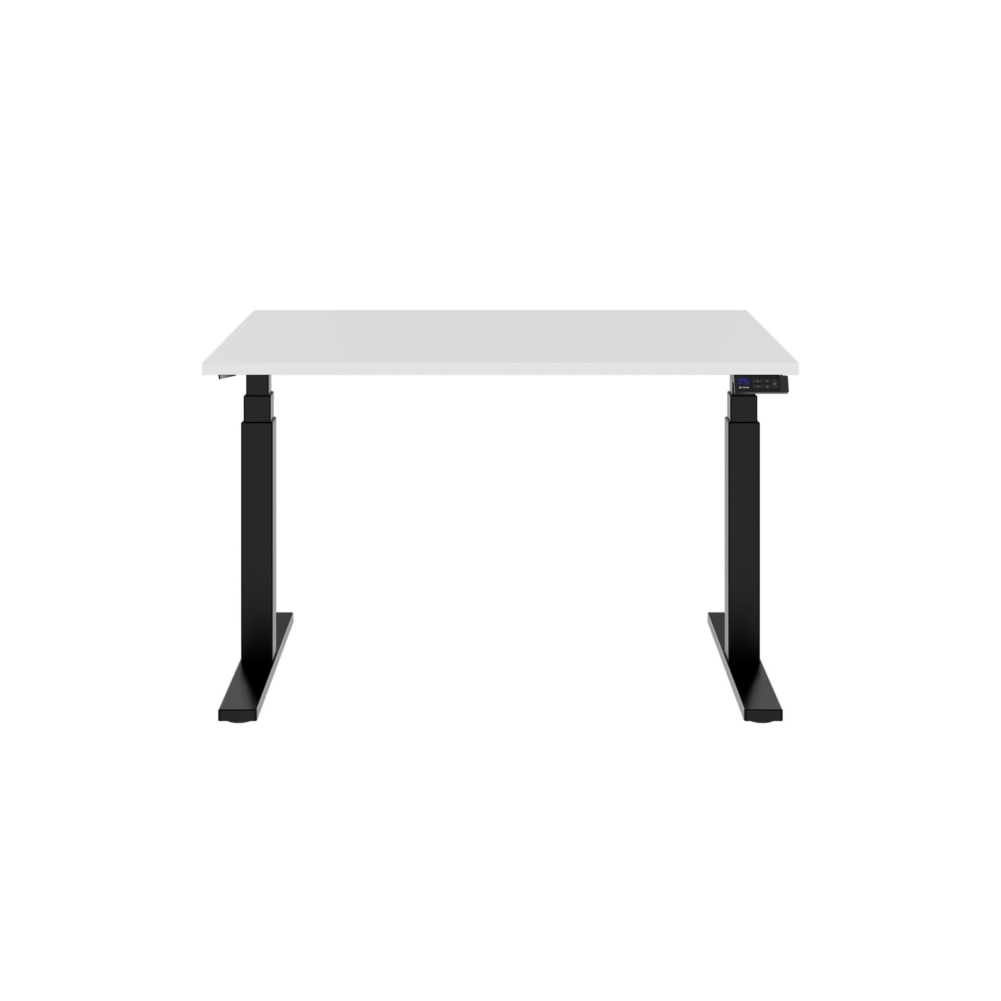 TELDRA Office, 2-Motoren-Schreibtisch | 1200 - 2000 x 800 mm, elektrisch höhenverstellbar, Weiß