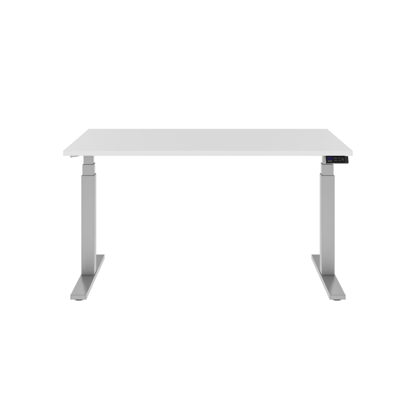 TELDRA Office, 2-Motoren-Schreibtisch | 1200 - 2000 x 800 mm, elektrisch höhenverstellbar, Weiß