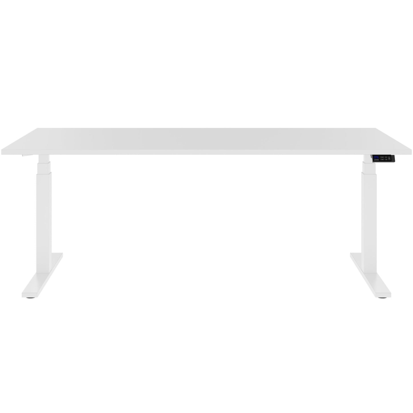 TELDRA Office, 2-Motoren-Schreibtisch | 1200 - 2000 x 800 mm, elektrisch höhenverstellbar, Weiß