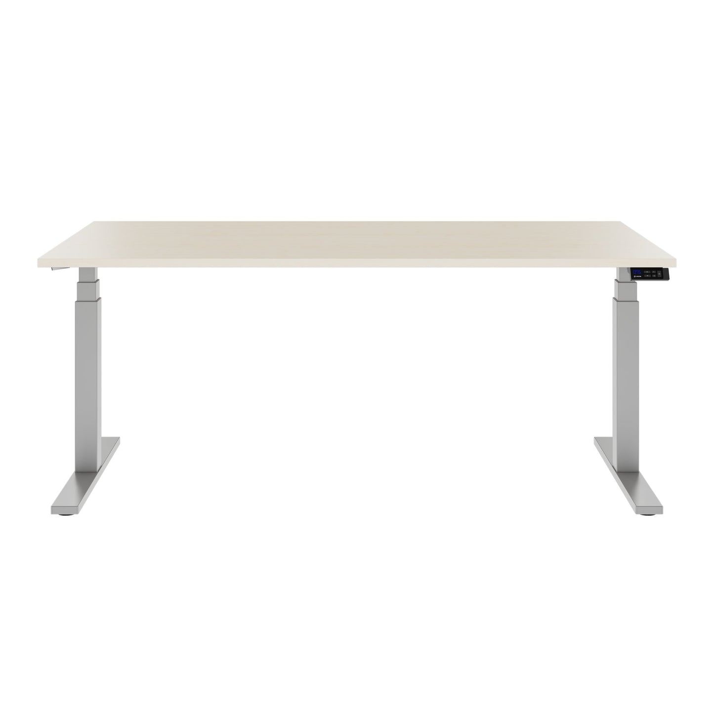 TELDRA Office, Bureau à 2 moteurs | 1600 - 1800 x 800 mm, réglable à hauteur électrique, érable