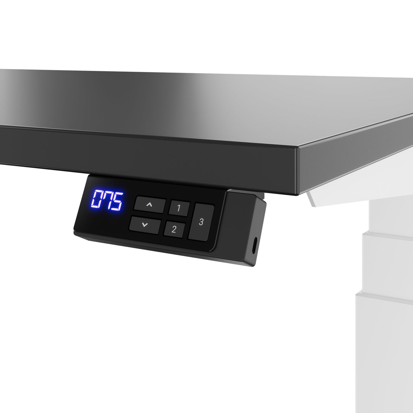 TELDRA Office, Desk a 2 motori | 1600 - 1800 x 800 mm, regolabile in altezza elettricamente, antracite