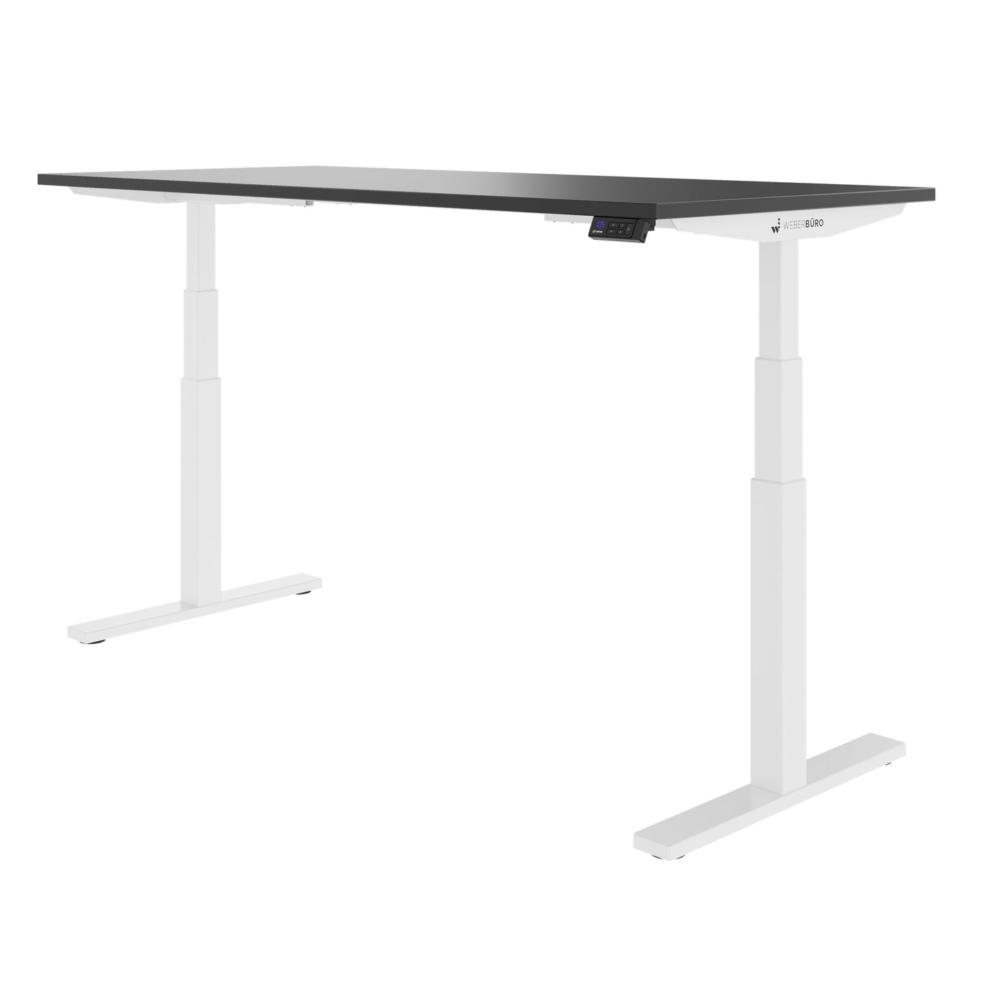 TELDRA Office, Bureau à 2 moteurs | 1600 - 1800 x 800 mm, réglable à hauteur électrique, anthracite