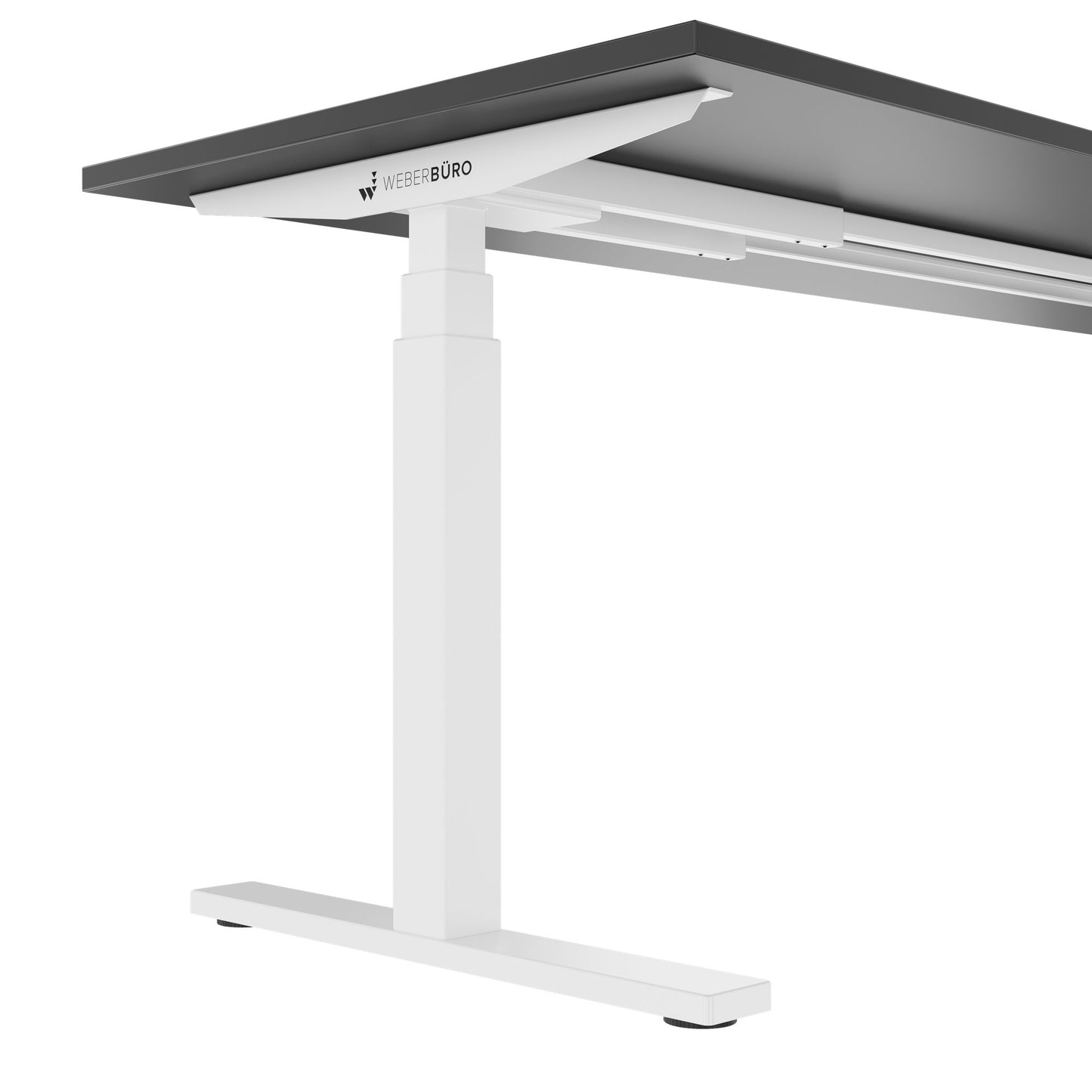 TELDRA Office, Bureau à 2 moteurs | 1600 - 1800 x 800 mm, réglable à hauteur électrique, anthracite