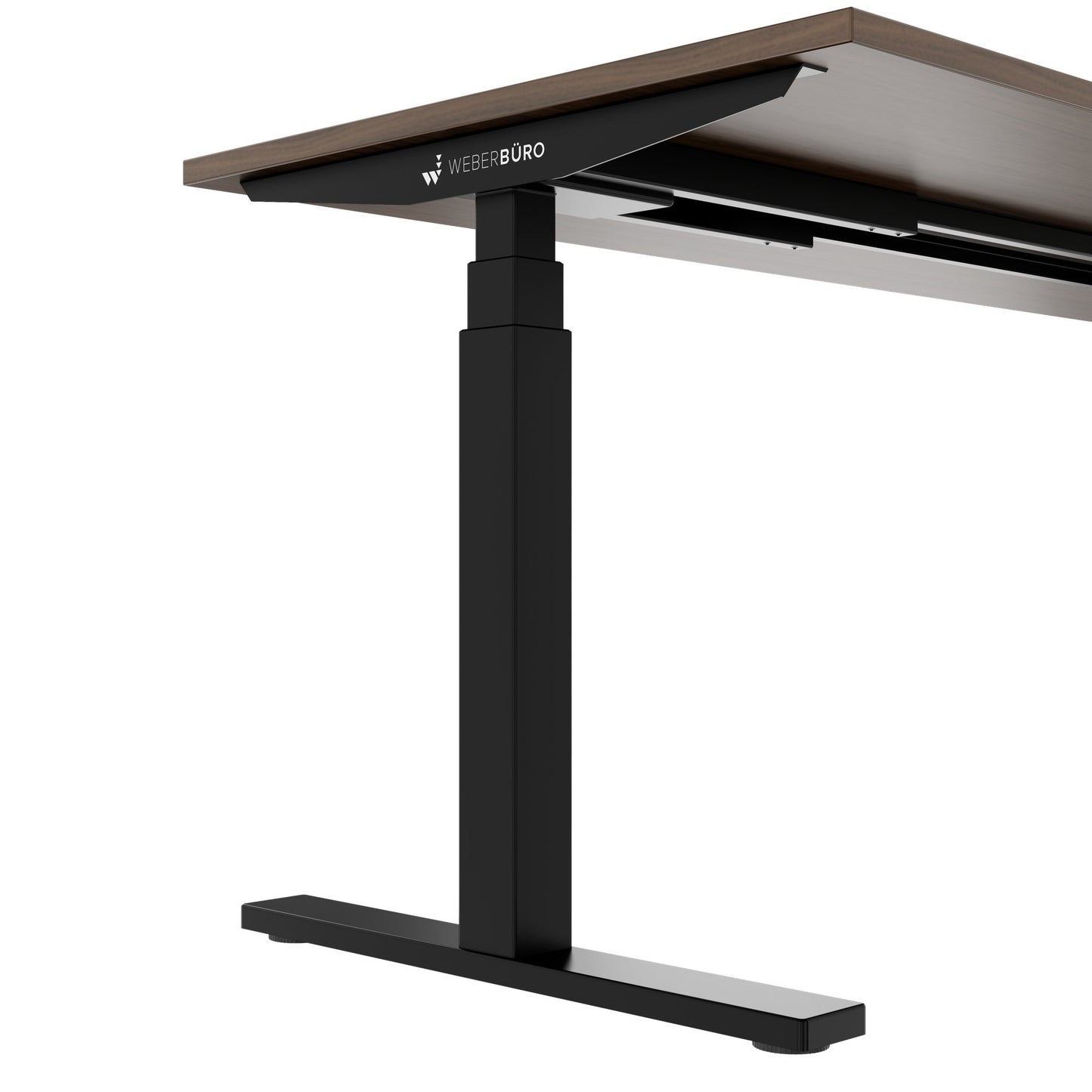 TELDRA Office, Bureau à 2 moteurs | 1600 - 1800 x 800 mm, réglable à hauteur électrique, noix