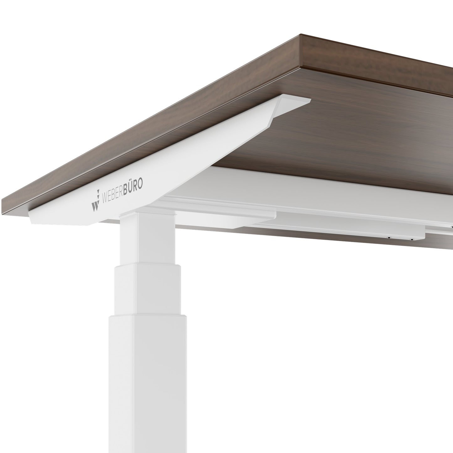 TELDRA Office, Bureau à 2 moteurs | 1600 - 1800 x 800 mm, réglable à hauteur électrique, noix
