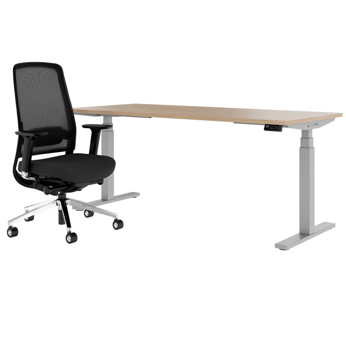 TELDRA Office & FILO | Arbeitsplatz-Set, Bernsteineiche