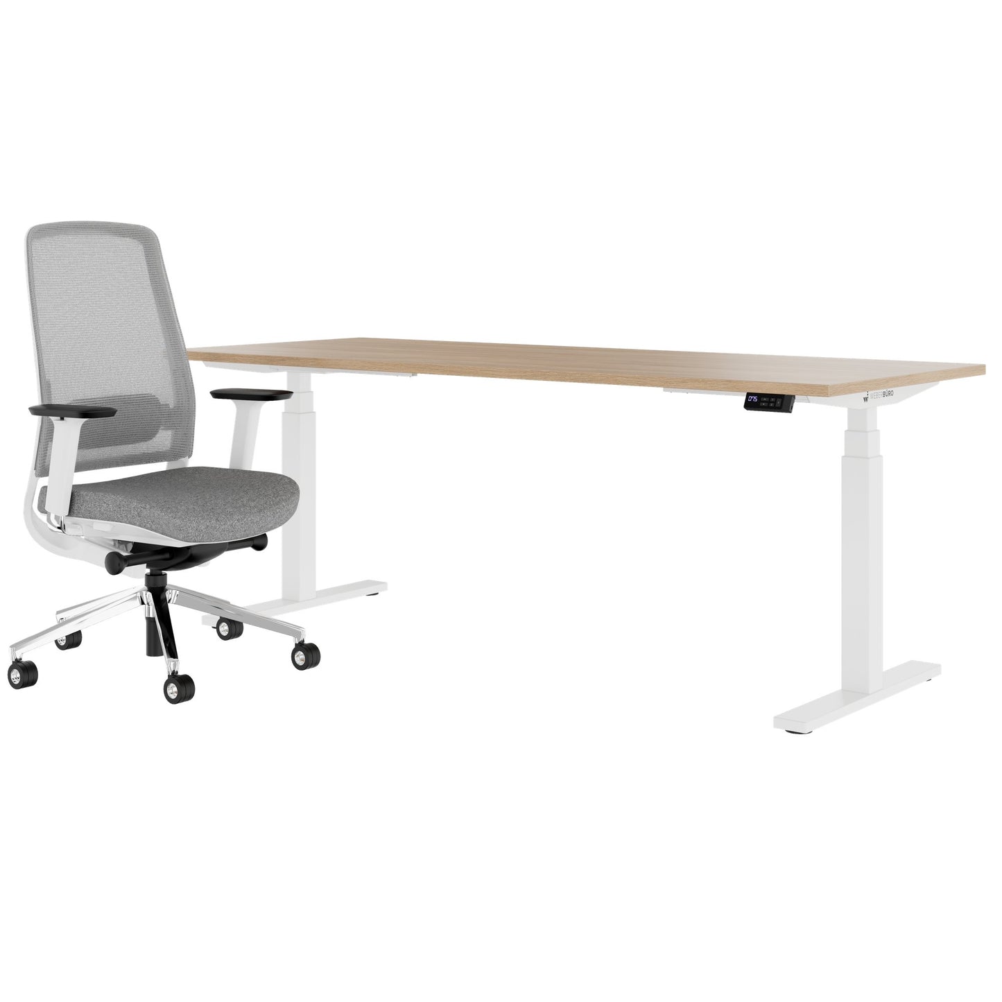 TELDRA Office & FILO | Arbeitsplatz-Set, Bernsteineiche