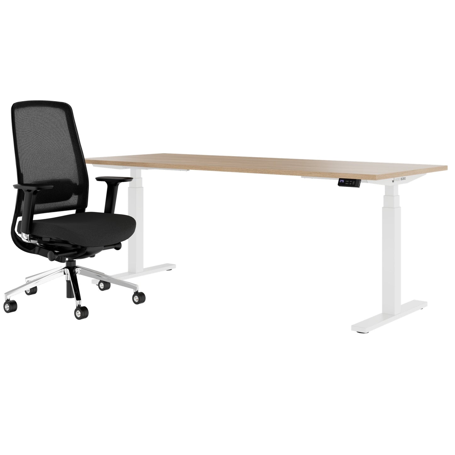 TELDRA Office & FILO | Arbeitsplatz-Set, Bernsteineiche