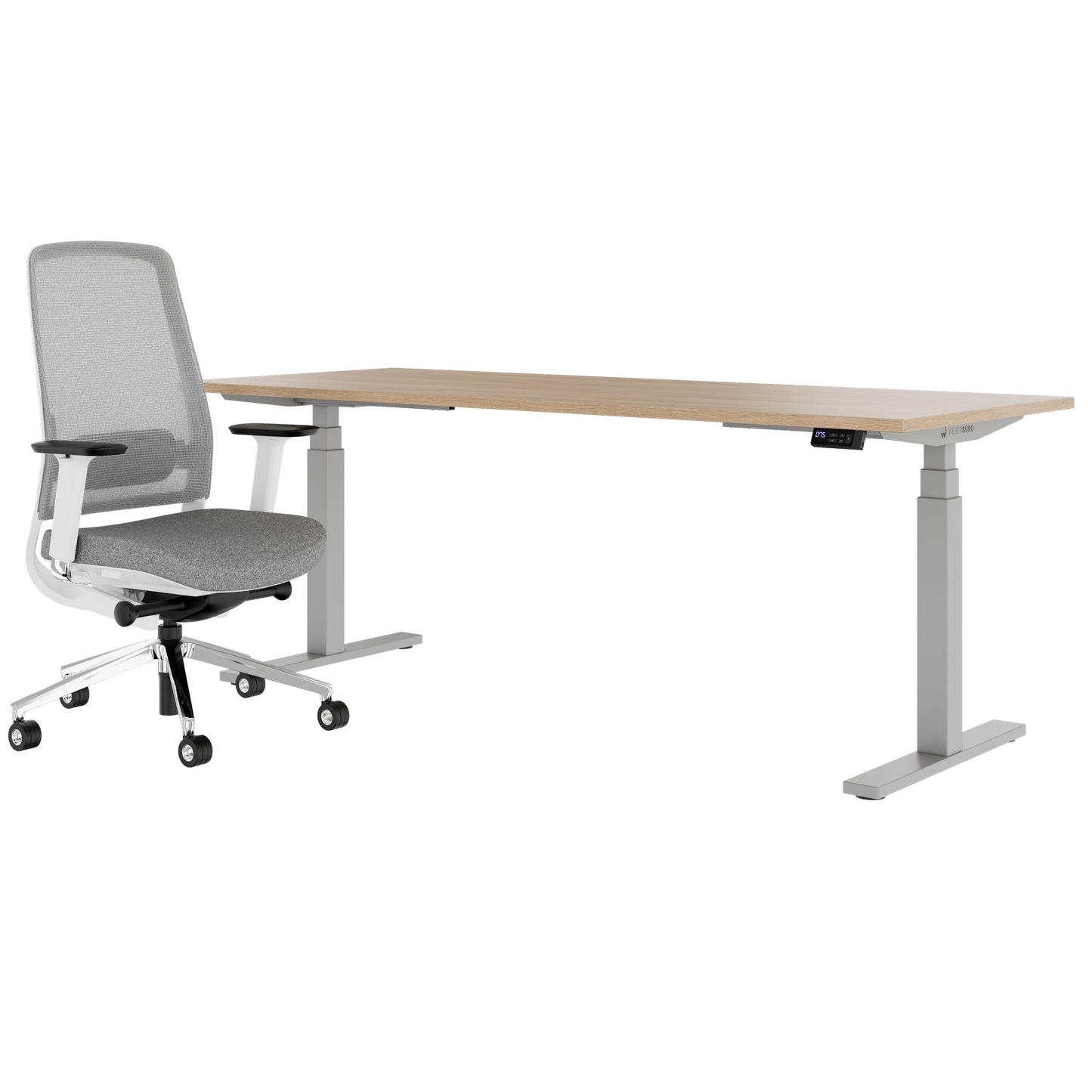 TELDRA Office & FILO | Arbeitsplatz-Set, Bernsteineiche