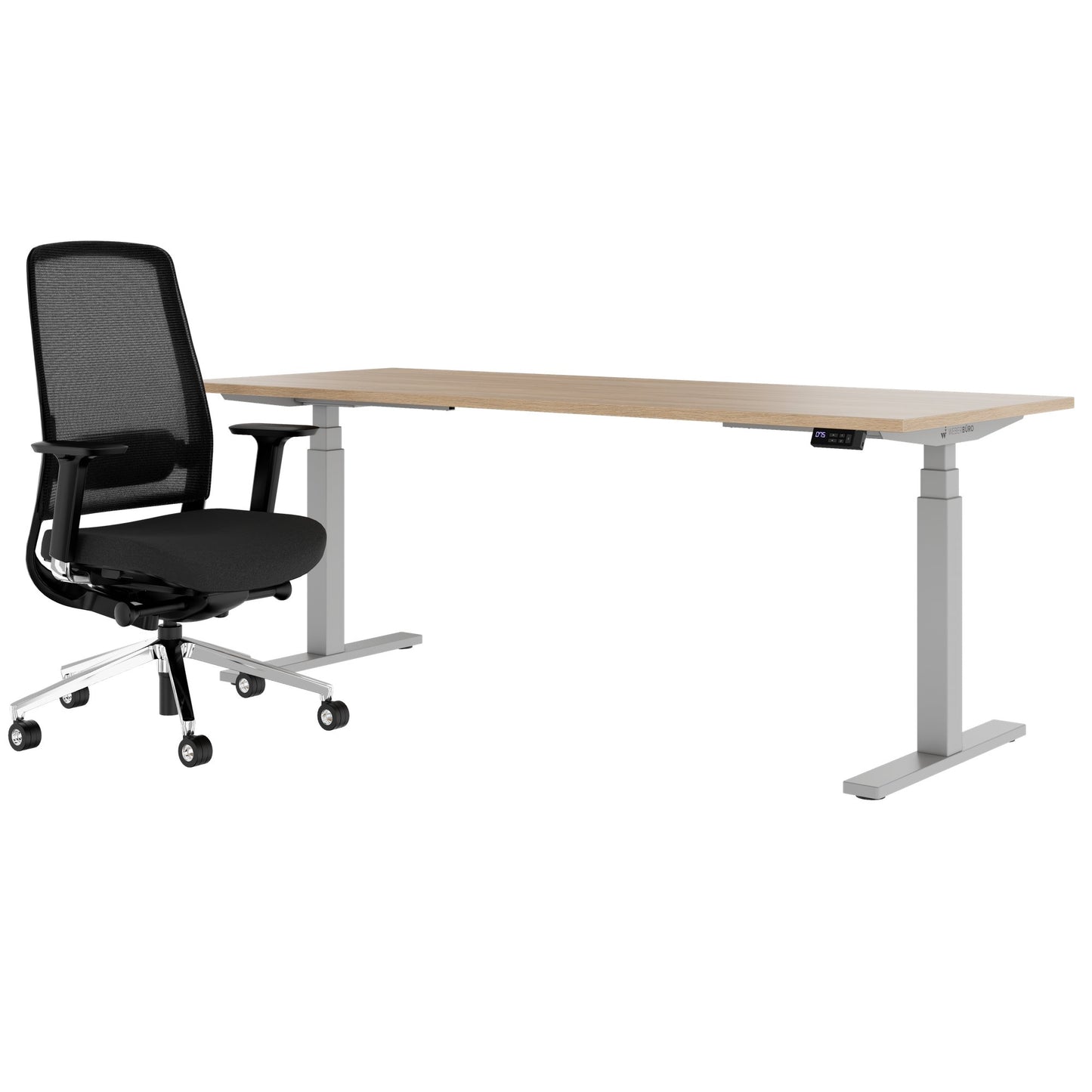 TELDRA Office & FILO | Arbeitsplatz-Set, Bernsteineiche