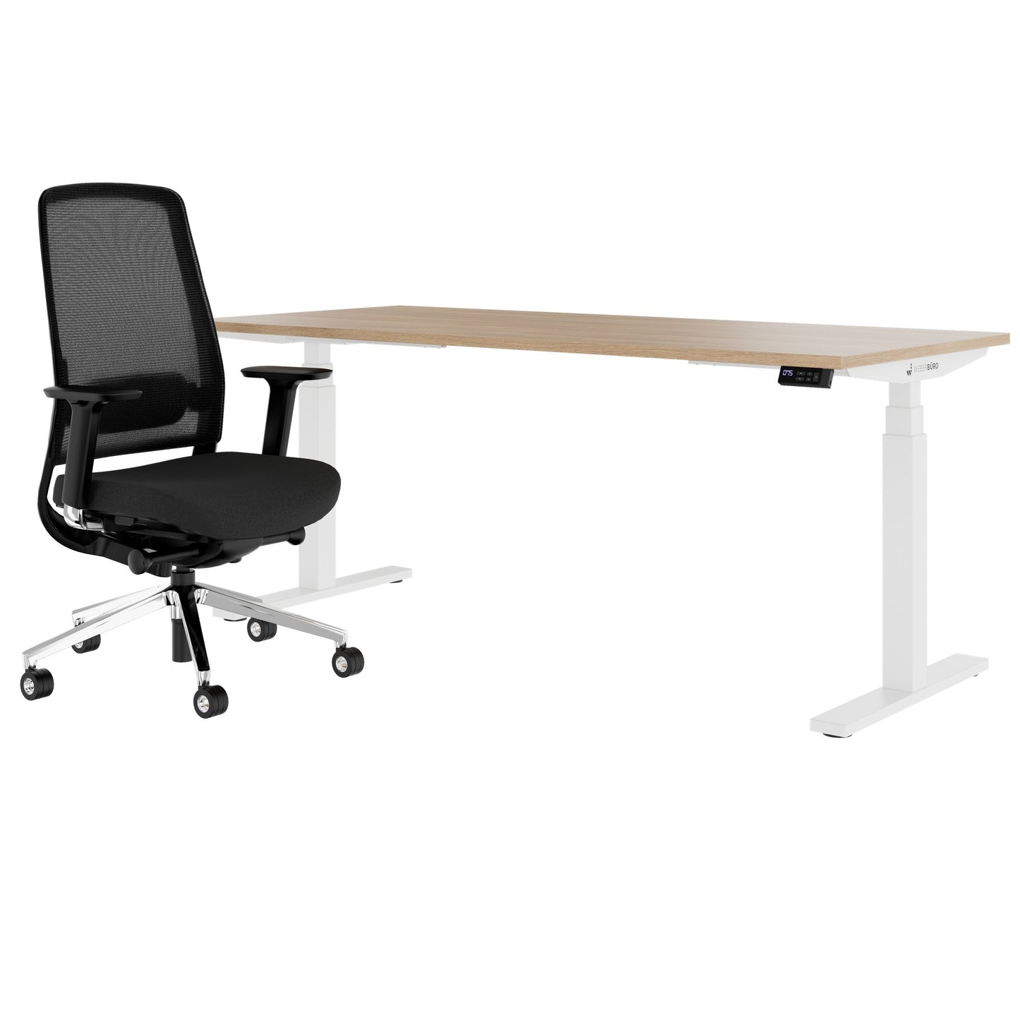 TELDRA Office & FILO | Arbeitsplatz-Set, Bernsteineiche