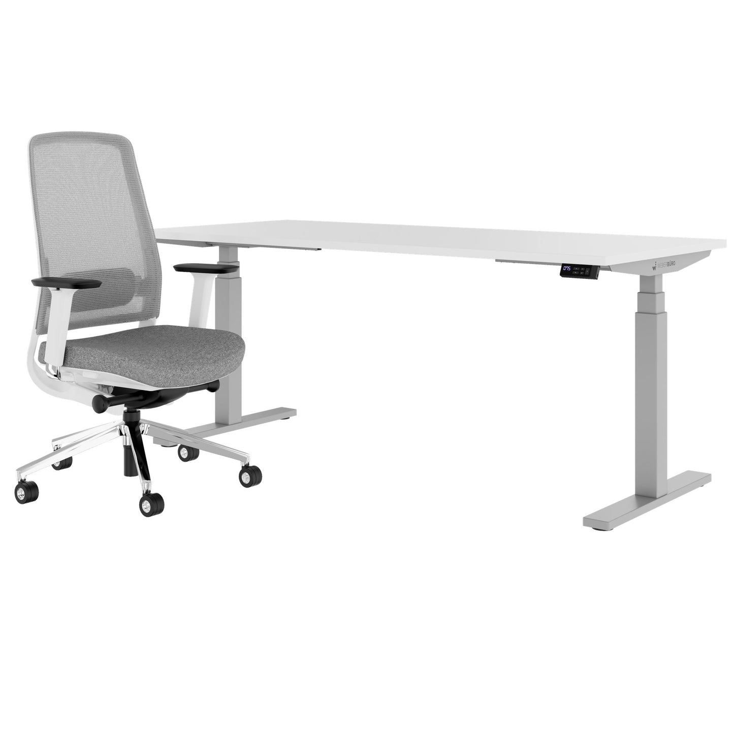 TELDRA Office & FILO | Arbeitsplatz-Set, Weiß