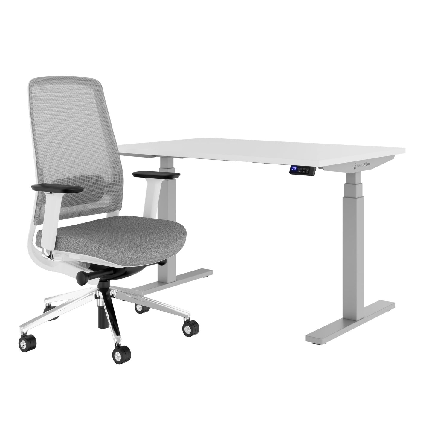 TELDRA Office & FILO | Arbeitsplatz-Set, Weiß