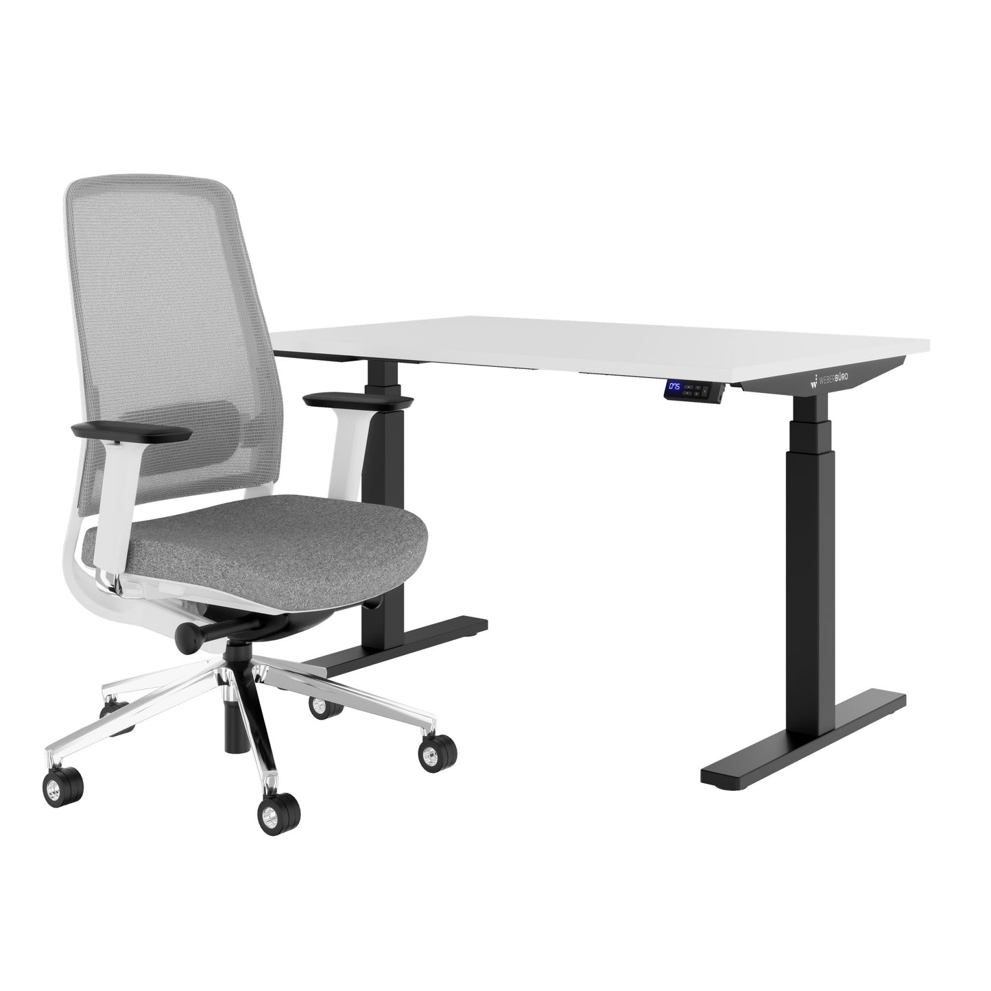 TELDRA Office & FILO | Arbeitsplatz-Set, Weiß