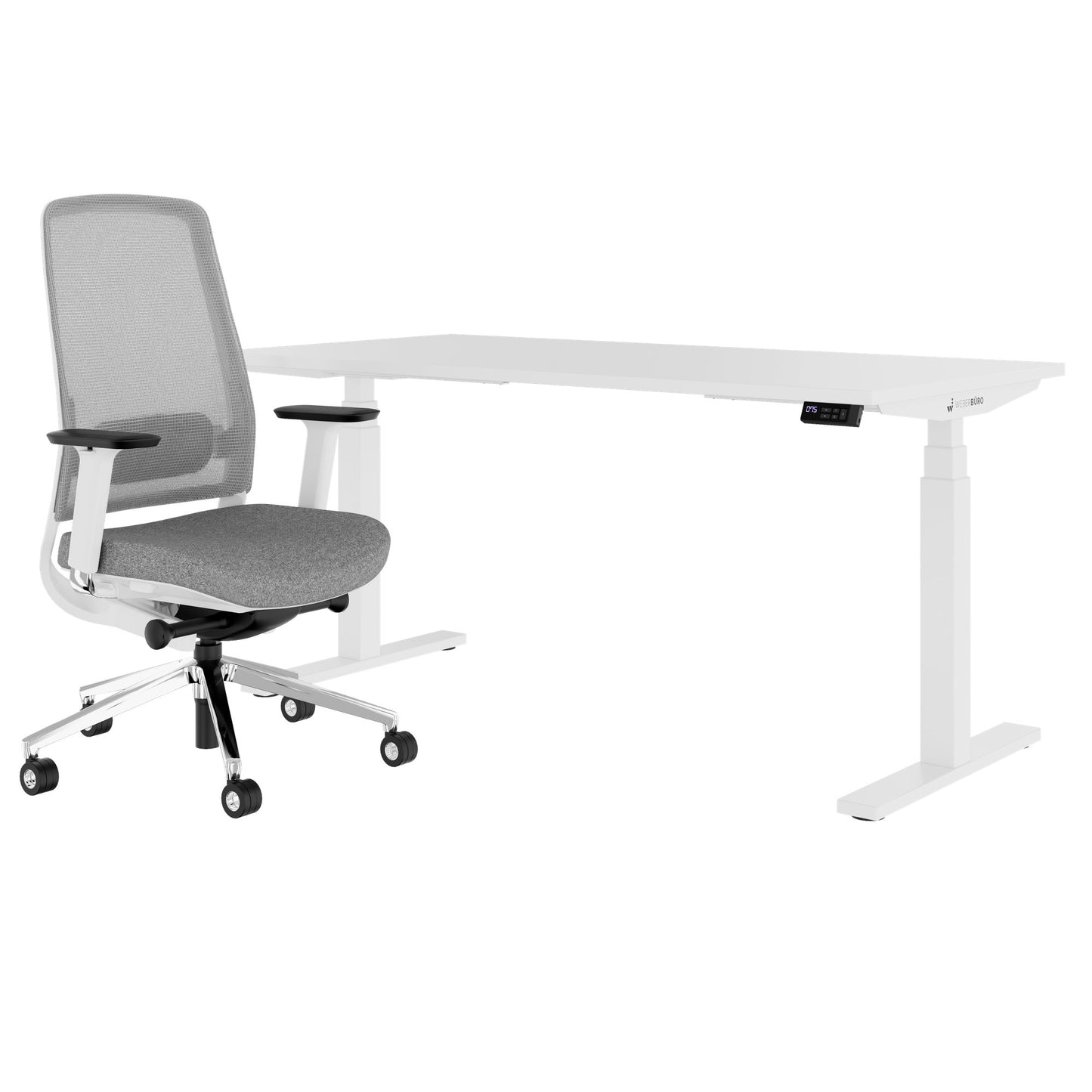 TELDRA Office & FILO | Arbeitsplatz-Set, Weiß
