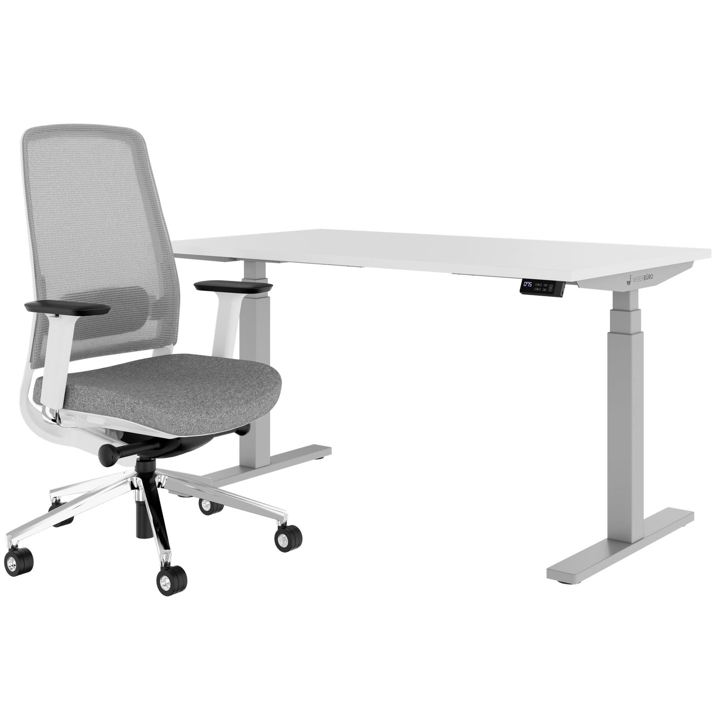 TELDRA Office & FILO | Arbeitsplatz-Set, Weiß