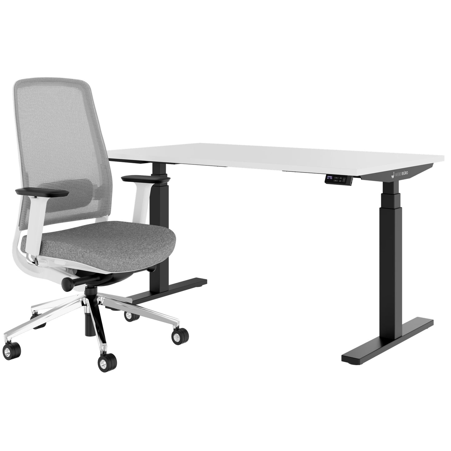 TELDRA Office & FILO | Arbeitsplatz-Set, Weiß