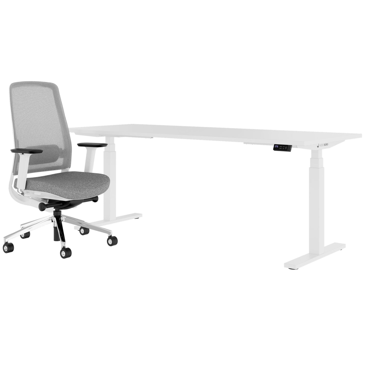 TELDRA Office & FILO | Arbeitsplatz-Set, Weiß