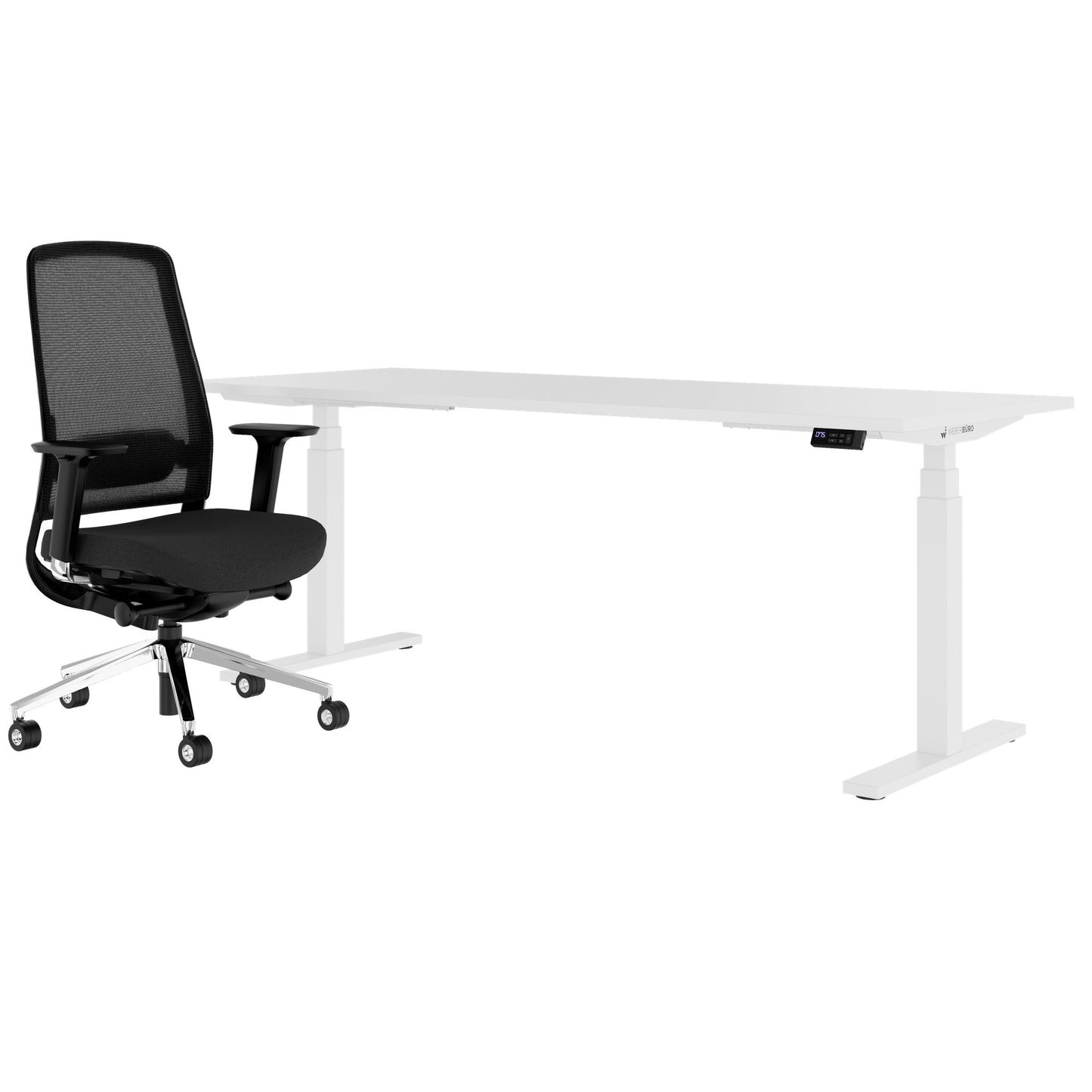 TELDRA Office & FILO | Arbeitsplatz-Set, Weiß