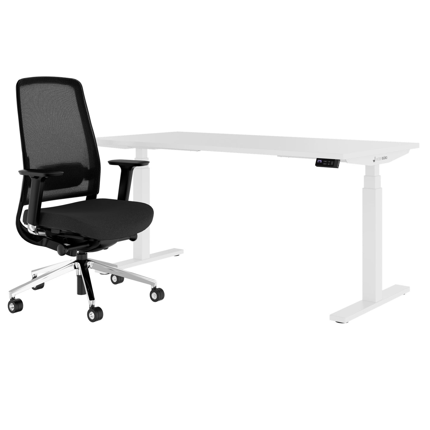 TELDRA Office & FILO | Arbeitsplatz-Set, Weiß