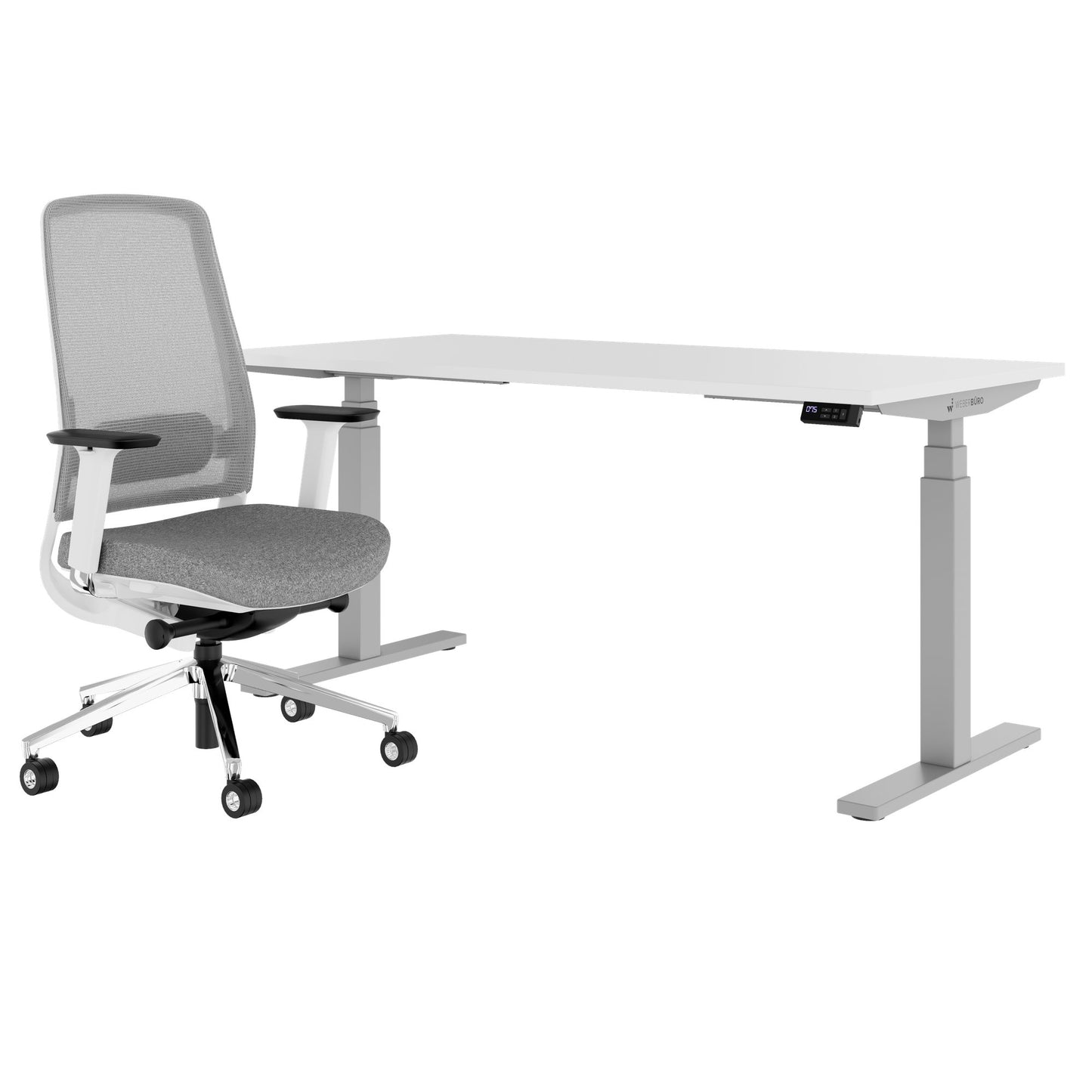 TELDRA Office & FILO | Arbeitsplatz-Set, Weiß