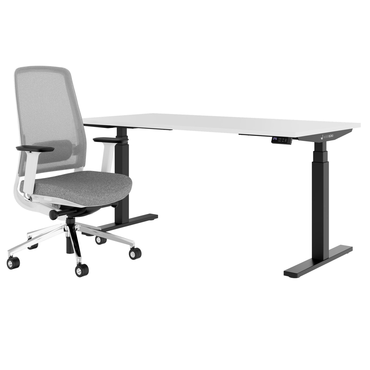 TELDRA Office & FILO | Arbeitsplatz-Set, Weiß