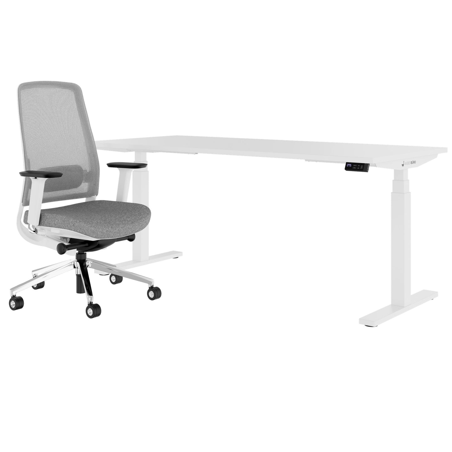 TELDRA Office & FILO | Arbeitsplatz-Set, Weiß