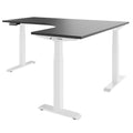 TELDRA Pro, 3-Motoren-Winkelschreibtisch | 1800 x 1600 mm, elektrisch höhenverstellbar, Anthrazit - 3 Thumbnail Image