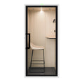 Cabina telefonica | ART POD S | Isolamento acustico di classe A | Per 1 persona | Tavolo e sgabello da bar | Ventilazione, illuminazione e alimentazione elettrica | Per uffici open space - 2 Thumbnail Image