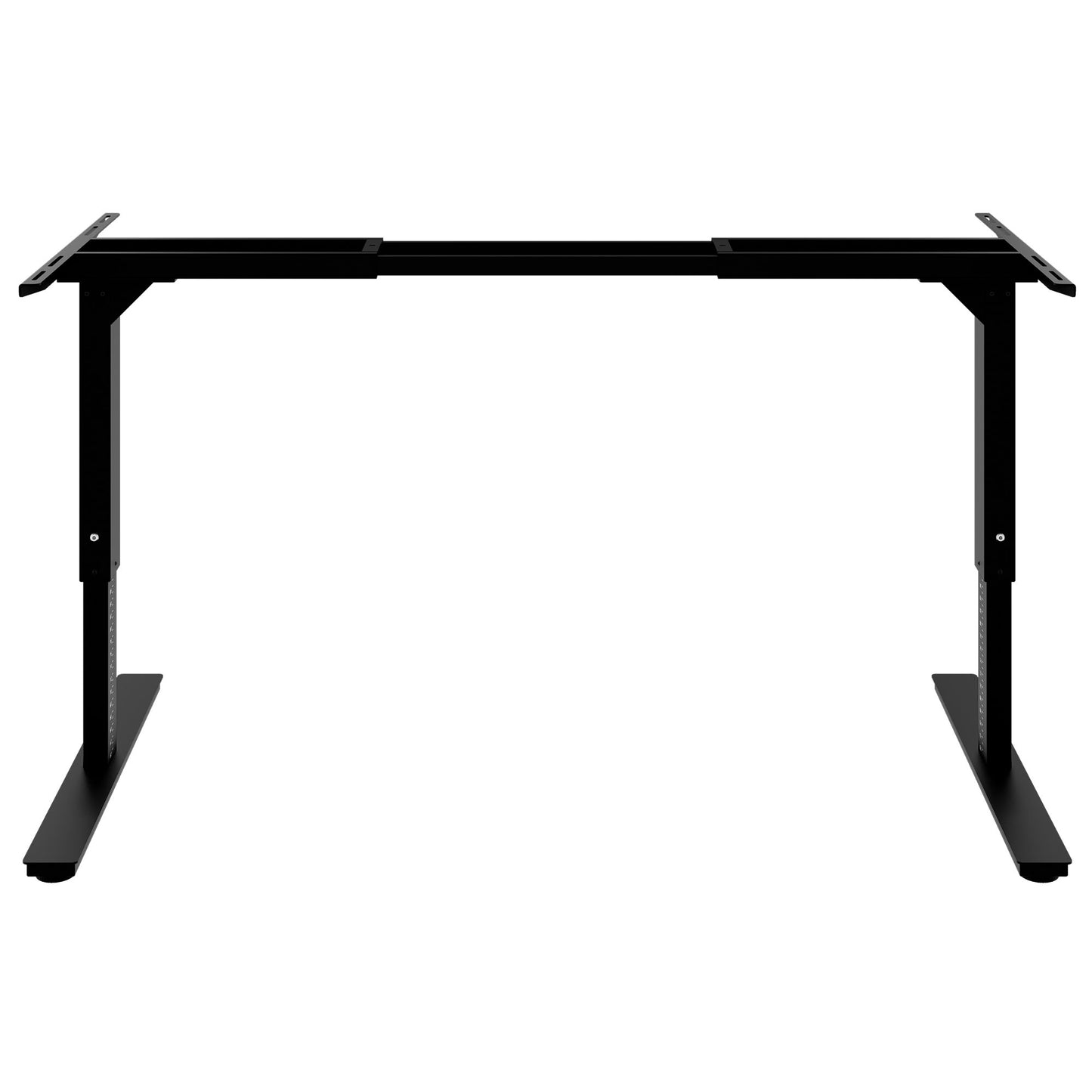 SCALE Tischgestell | 1075 - 1800 mm, manuell höhenverstellbar, Schwarz