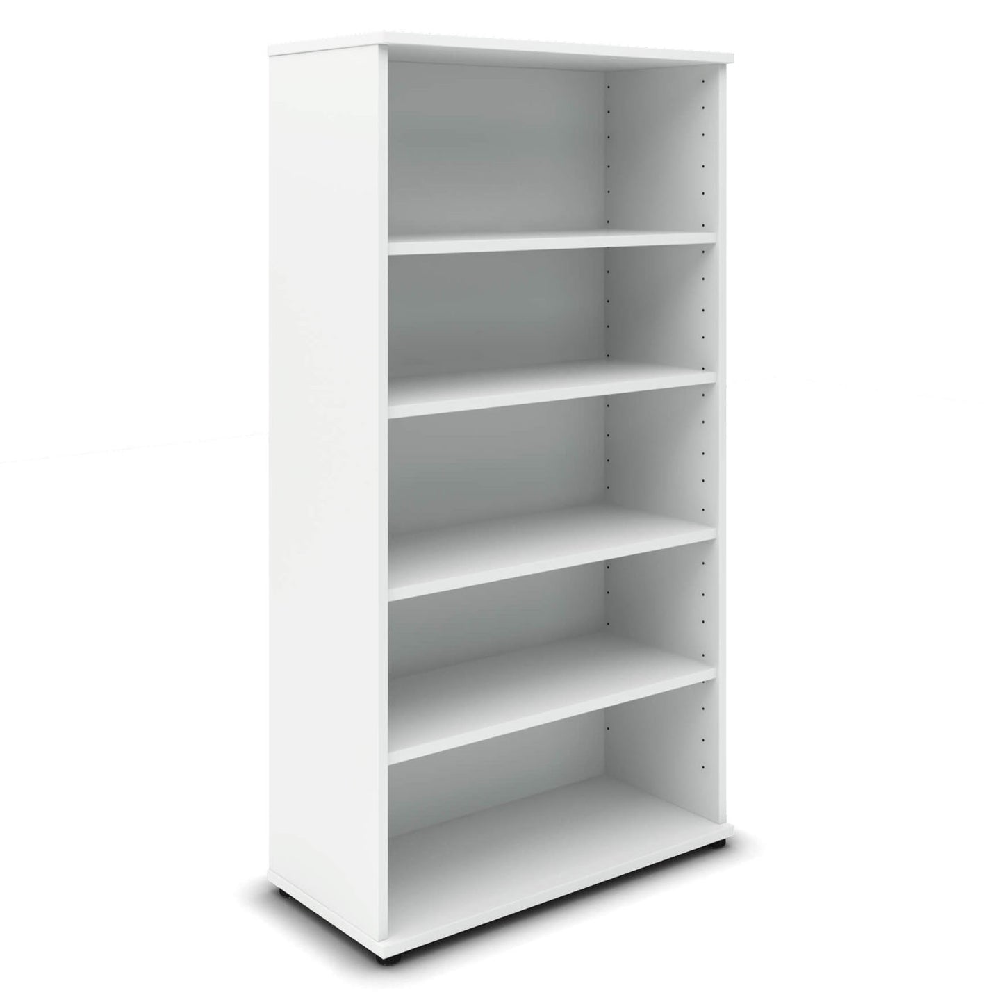UNI Armoire d'étagère | 5 oh, 1000 x 1897 mm, blanc