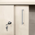 UNI Armadio a porte scorrevoli | 3 OH, 1000 x 1143 mm, Acero - 13 Thumbnail Image