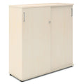 UNI Armoire à portes coulissantes | 3 OH, 1200 x 1143 mm, érable - 2 Thumbnail Image
