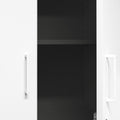 UNI Armadio con ante battenti | 5 OH, 1000 x 1897 mm, antracite / bianco - 3 Thumbnail Image